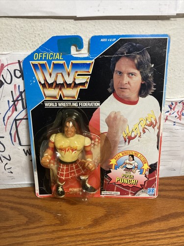 WWF Rowdy Roddy Piper MOC HASBRO Series 2 1991 WWE...