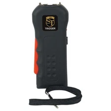 Trigger Stun Gun Flashlight w/ Disable Pin Rechargeable 75,000,000 Protection