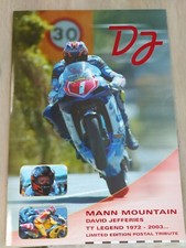 David jefferies man mountain limited edition postal tribute 