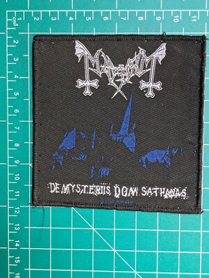 Mayhem Band Patch Black Metal
