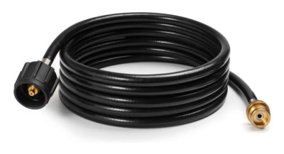 Propane Tank High Pressure Hose Gas Grill Adapter Extension Stove Assembly 12 FT