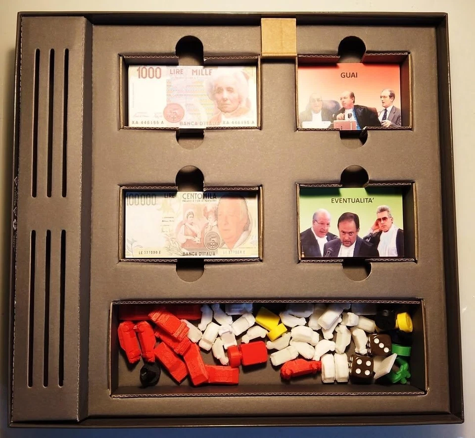 MERENDOPOLI gioco da tavolo dei "Compagni di Merende", Mostro Firenze, Pacciani - Immagine 3 di 4