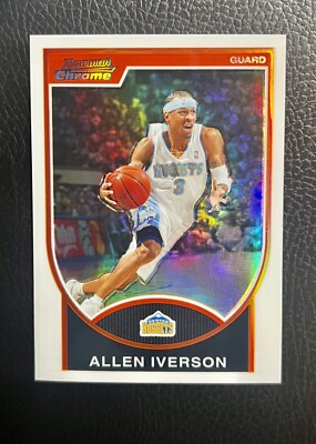 その他 ALLEN IVERSON Bowman Chrome REFRACTOR ALLEN IVERSON Bowman Chrome REFRACTOR
