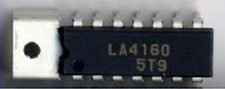 1pcs original LA4160 Single-chip tape recorder audio system IC