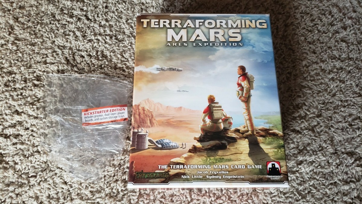 Terraforming Mars - Ares Expedition Kickstarter Edition w/Exclusives | eBay Terraforming Mars - Ares Expedition Kickstarter Edition w/Exclusives | eBay