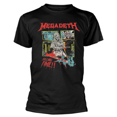 Megadeth 'Killing Time' (Schwarz) T-Shirt - NEU & OFFIZIELL!