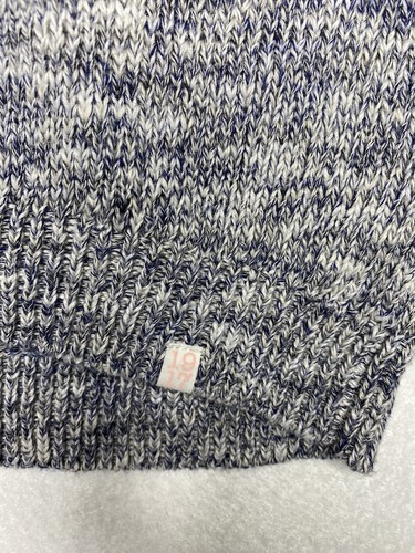 Sovereign Code Girls Size 8 Janice Navy Marled Long Sleeve Knit Pullover Sweater - Picture 3 of 5