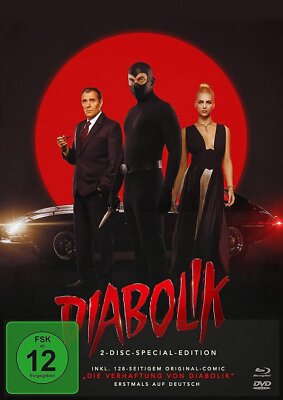 Diabolik - Special Edition mit Comic # DVD+BLU-RAY-NEU