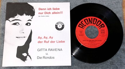 Gitta Ravena, Denn ich liebe nur dich allein, Ay ay ay, der Ruf der Liebe, Vinyl