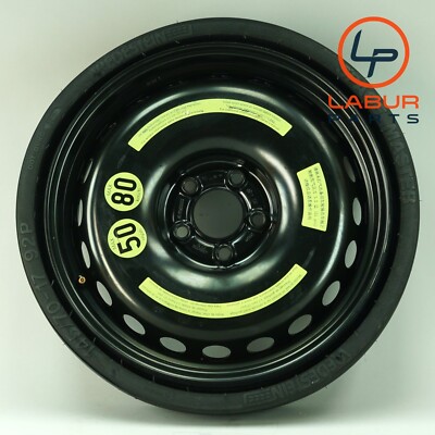 R172 12-20 Mercedes SLC SLK Class 17'' Donut Emergency Spare Tire Wheel Z6094