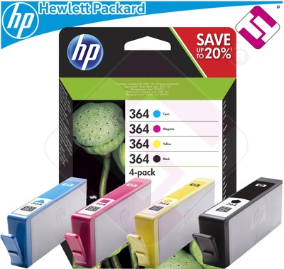 PACK TINTA HP 364 IMPRESORA PHOTOSMART 5515 CARTUCHO COMBO MULTIPACK  ORIGINAL 889894452641 | eBay