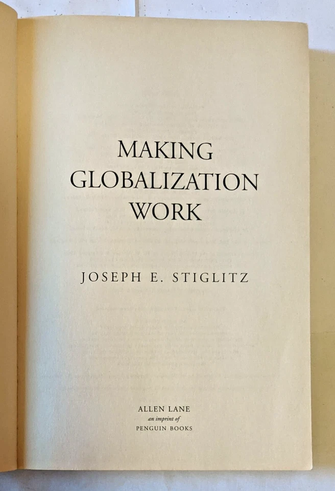 Making Globalization Work By Joseph Stiglitz The Next Steps To ...  Paperback - Image 3 of 4