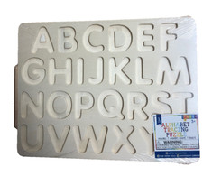 PreSchool Learning Alphabet Homeschool Tracing Puzzle Educational Toy 3 New