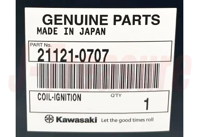 Bobina de encendido genuina KAWASAKI KX450F 2010-2015 21121-0707 OEM Foto 3 de 4