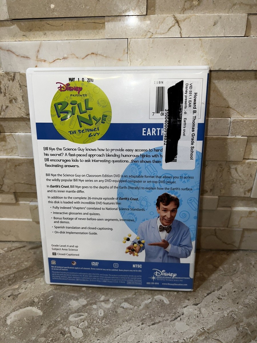Bill Nye the Science Guy: The Earths Crust | eBay
