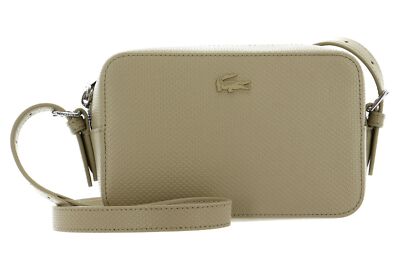 LACOSTE Chantaco Classics Crossover Bag Tasche Brindille beige Neu
