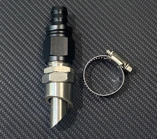 Universal Exhaust Vacuum Scavenger Crank Case Vent Catch Can Vent SS fitting