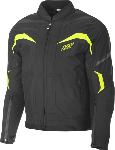 MD Protective Padded Motorcycle Jacket BLACK FLY Racing Butane Jacket MD Protective Padded Motorcycle Jacket BLACK FLY Racing Butane Jacket