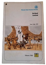 February 1969 Berthoud Loveland Colorado Mountain States Telephone Directory