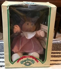 1984 CABBAGE PATCH KIDS “JENNIFER KORI” BABY DOLL W/ BOX AND ADOPTION PAPERS!