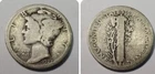 1927 S  Silver Mercury Dime#2Bu