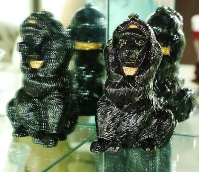 TIMMY WOODS BLACK POODLE SWAROVSKI CRYSTAL DOG PURSE CLUTCH PUPPY