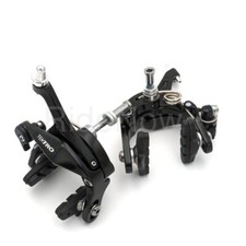 TEKTRO R313 Dual Pivot Caliper Brake Set Front Rear 39-52mm, for 28C tire, Black