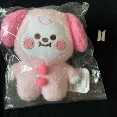 BT21 Chimmy Baby Tatton Pink Plush Toy Doll Mascot 2 Size