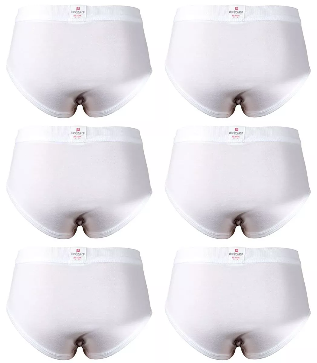 BODYCARE Combo Pack of 6 Briefs underwear 3-12 Yr. 100% Cotton Assort Soft  Feel