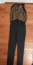 Stunning Pants Dance Outfit with Gold Sequins- Adult Small by Weisman Costumes