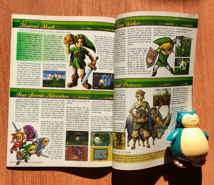 Club Nintendo Magazine The Legend of Zelda: Majora's Mask