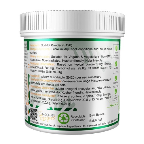 Sorbitol Powder - Premium Quality Vegan Friendly Non-GMO Gluten Free - Picture 15 of 21