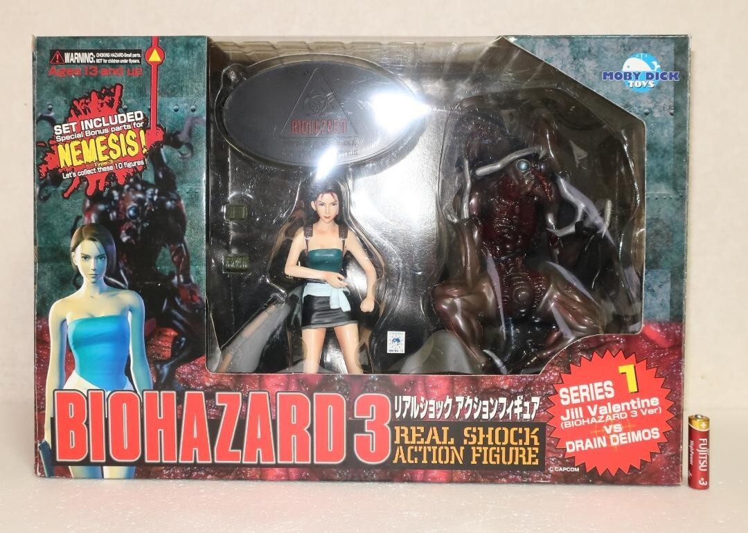 Moby Dick Toys Biohazard 3 Real Shock Series 1 Jill