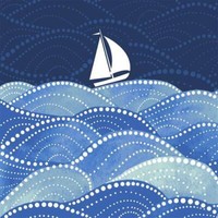 20 Servietten Sailing Segeln Boot Meer Sommer Gemalt Maritim Tischdeko 33X33Cm