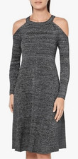 London Times Women's Knit Lurex Shine Dressy Occasion Event Sweater Dress