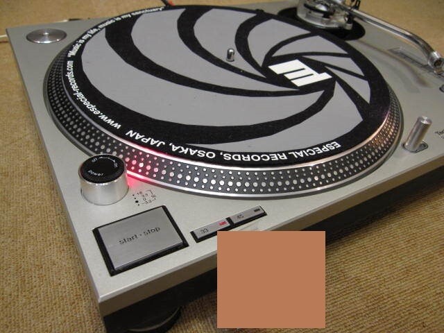 Technics SL-1200 MK3D Professional DJ Turntable Silver Good