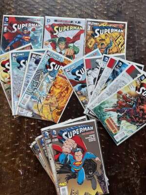 Superman Comic Book Lot, 39 Issues, DC, New 52 , NM, Vol. 3, Variants
