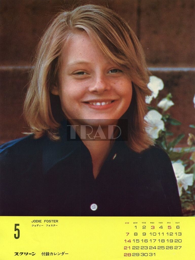ユニークイメージ社Jodie Foster Collageautographed JODIE FOSTER 1977 JPN Picture Clipping 2-SHEETS #nh/z | eBay