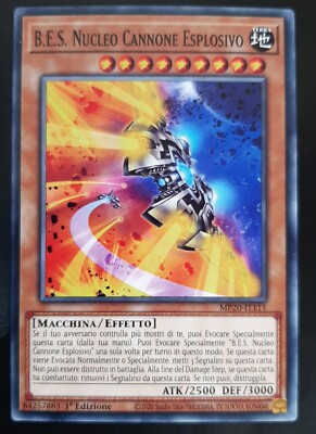 B.E.S. KERN EXPLOSIVE KANONE auf Italienisch MP20-IT111 YUGIOH