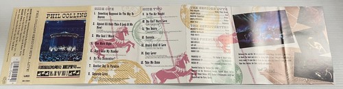 Phil Collins Serious Hits Live Music Cassette Tape 9031-72550-4 wea Records 1990 - Picture 23 of 24