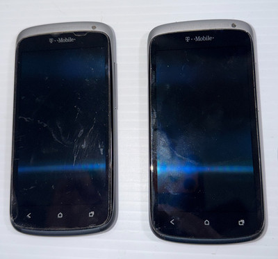 Lot of 2 HTC One S T-Mobile Smartphones Beats Audio Android Phones Parts Repair