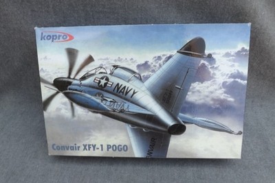 Sealed kopro CONVAIR XFY-1 POGO Airplane Model Kit 1/72 Made in Czech Rep. 2003