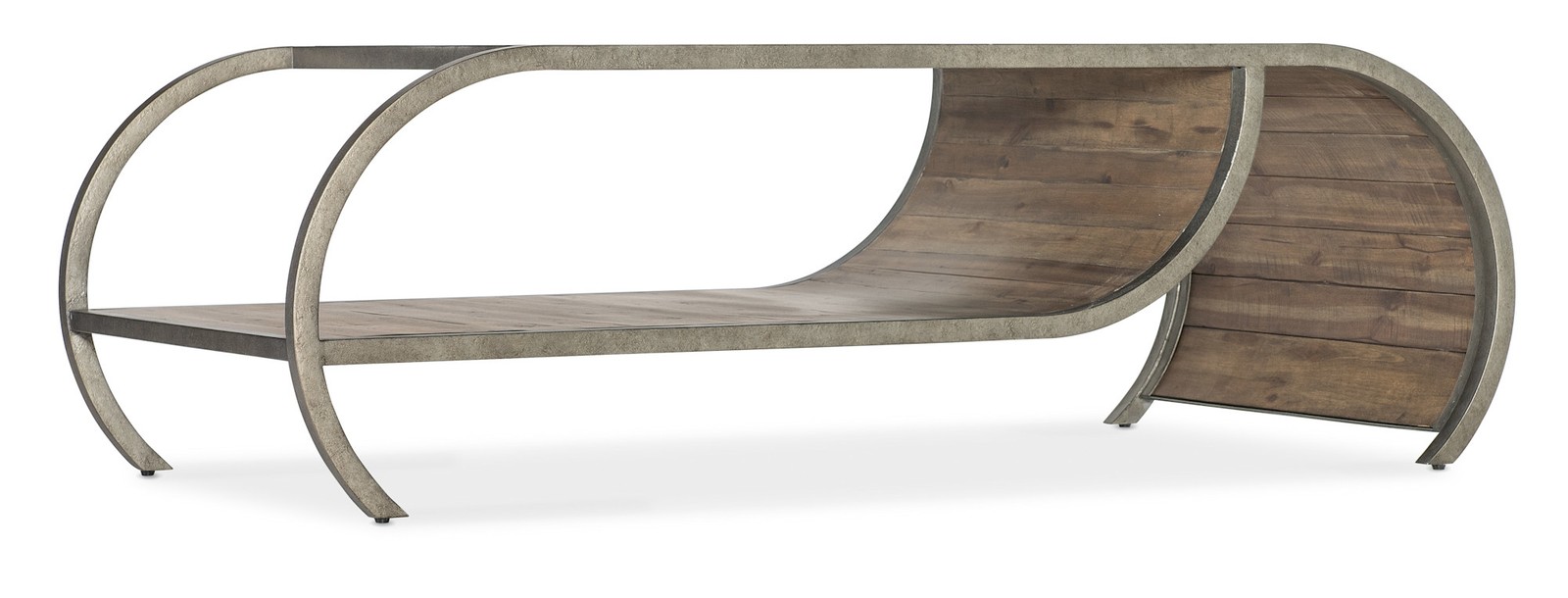 Hooker Furniture 7228-80184 Commerce and Market 52"W Metal and - Natural Medium