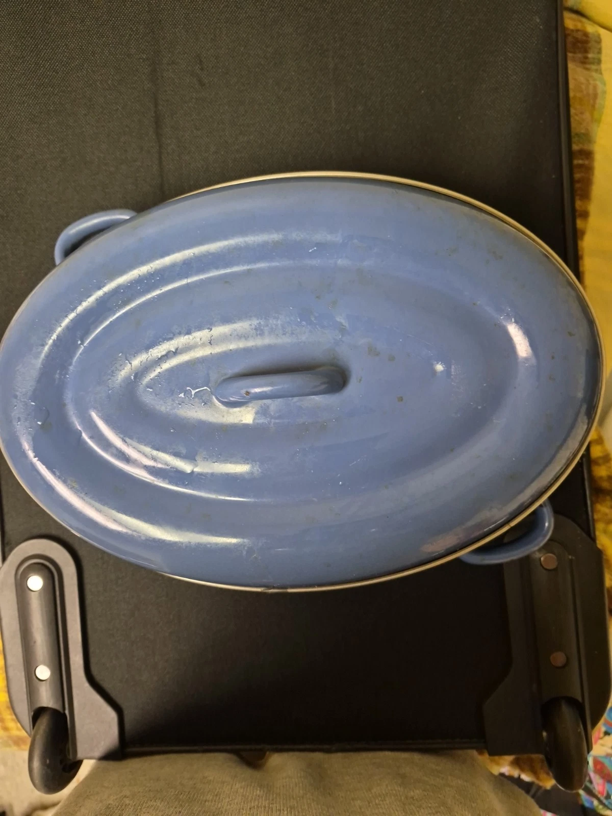 Vintage San Ignacio Dutch Oven Blue