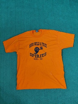 VINTAGE 1993 High Wild & Free Spirits Kiel Wisconsin T Shirt Size XL