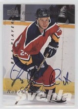 1995-96 Upper Deck Be a Player Auto Robert Svehla #S169 Auto 0n8h