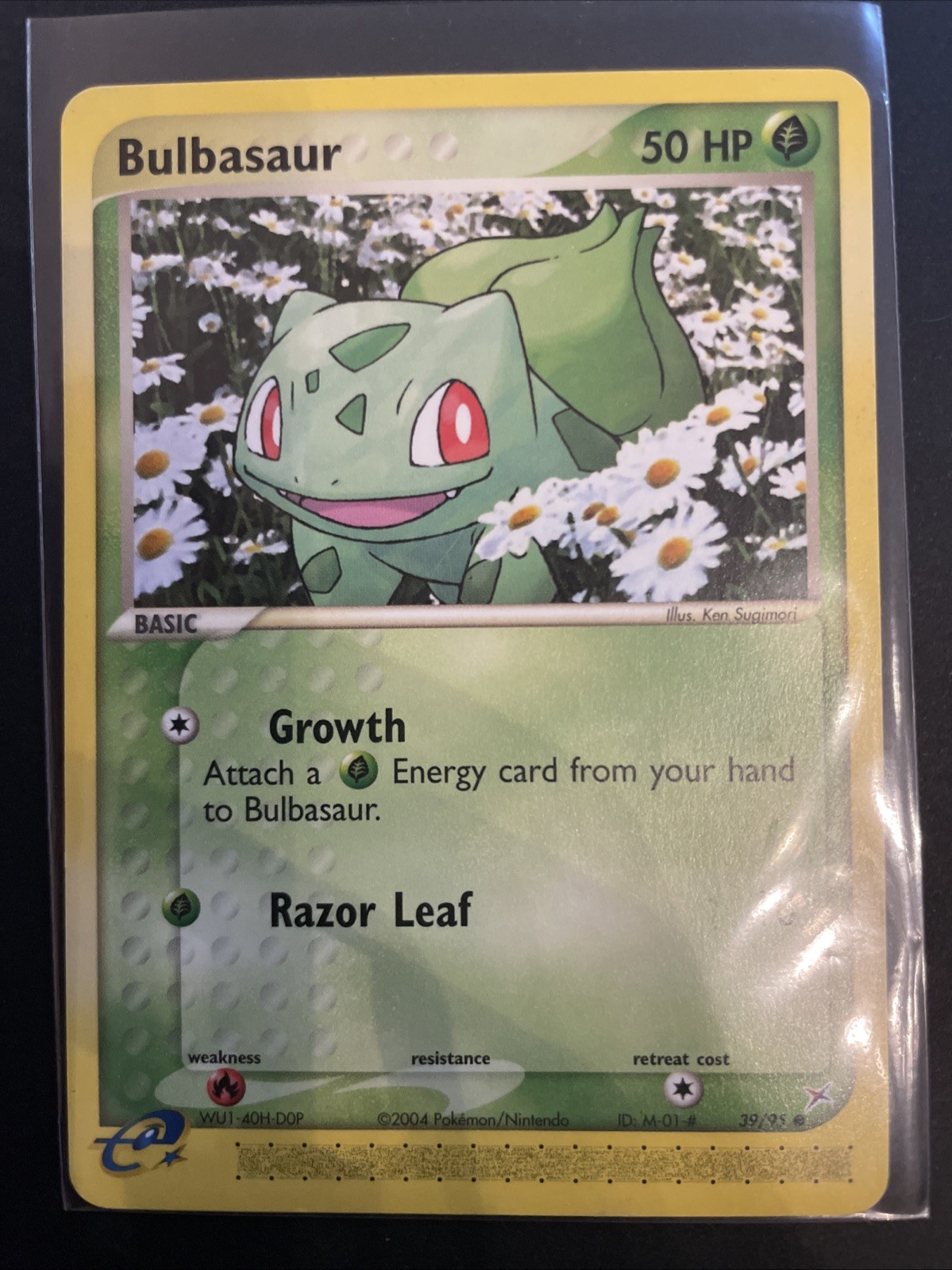 Bulbasaur - 39/95 - Pokemon Ex Team Magma Team Aqua Card NM