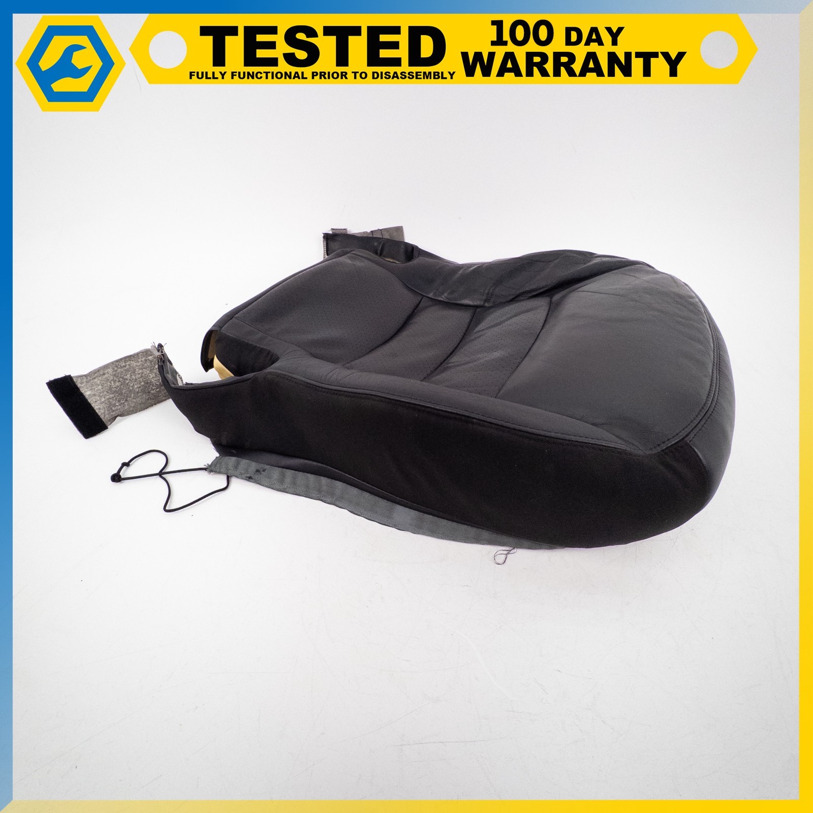 05-11 CHEVROLET CORVETTE C6 FRONT LEFT DRIVER BOTTOM LOWER SEAT OEM