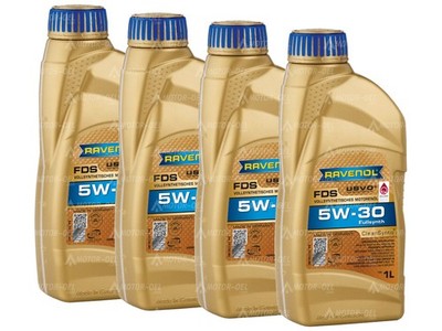 4 Liter (4x1L) RAVENOL FDS SAE 5W-30, ACEA A5/B5, ACEA A7/B7, API CF, API SP