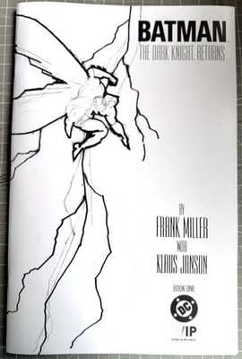 DC Batman The Dark Knight Returns #1 WIP Treasury Edition 2026